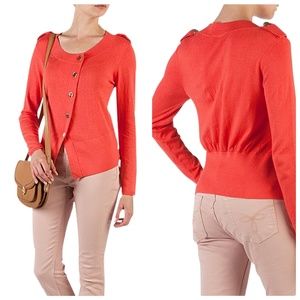 Ted Baker Coral Split Placket Cardigan